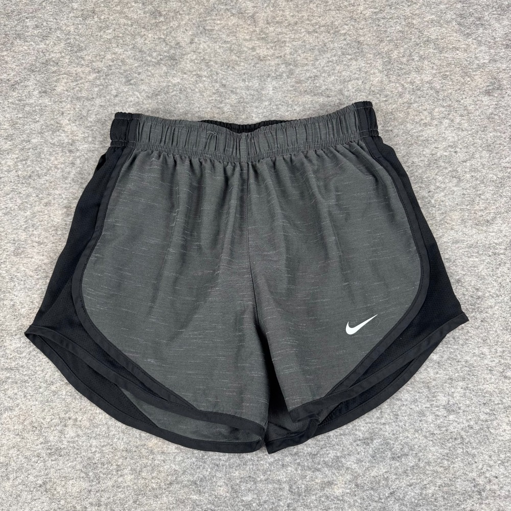 Nike Dri Fit Tempo Running Shorts 3" Lined Gray Womens XS‎